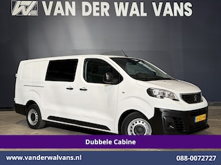 Peugeot Expert 2.0 BlueHDI 123pk L3H1 Dubbele Cabine Euro6 Airco | 5-Zits | Navigatie | 2500kg Trekhaak Cruisecontrol, Parkeersensoren