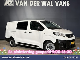 Peugeot Expert 2.0 BlueHDI 123pk L3H1 Dubbele Cabine Euro6 Airco | 5-Zits | Navigatie | 2500kg Trekhaak Cruisecontrol, Parkeersensoren
