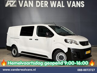 Peugeot Expert 2.0 BlueHDI 123pk L3H1 Dubbele Cabine Euro6 Airco | 5-Zits | Navigatie | 2500kg Trekhaak Cruisecontrol, Parkeersensoren