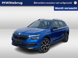 Skoda Kamiq 1.5 TSI Monte Carlo DSG Automaat Panoramadak / 18" LM velgen / App-connect / Sportstoelen / Parkeersensoren