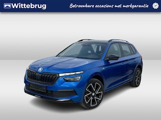 Skoda Kamiq 1.5 TSI Monte Carlo DSG Automaat Panoramadak / 18" LM velgen / App-connect / Sportstoelen / Parkeersensoren