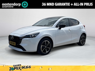 Mazda 2 1.5 e-SkyActiv-G 90 Homura Aka | Achteruitrijcamera | Stoel/stuurverwarming | Apple Carplay/Android Auto | Climate control | Lichtmetalen velgen | Half Leder |
