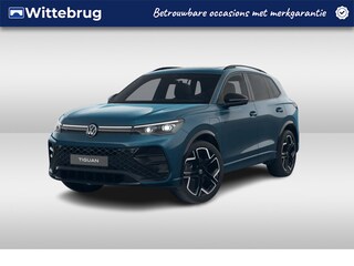 Volkswagen Tiguan 1.5 eHybrid 200kw / 272pk R-Line Black Style DSG Automaat Lederen Interieur met massagefunctie / Trekhaak / Panoramadak / 20"LM velgen / Navigatie Fabrieksgarantie tot 25-07-2030 of 100.000 km