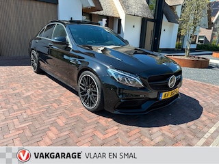 Mercedes-Benz C-klasse AMG 63 Edition 1 -Schaal stoelen-Panodak-Onderhouds historie compleet zeer nette AMG in consignatie verkoop