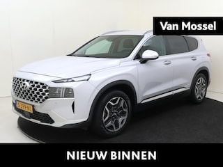 Hyundai Santa Fe 1.6 T-GDI PHEV Comfort Smart 7p. | airco automatisch | Apple Carplay/Android Auto | Autonomous Emergency Braking | cruise control adaptief met Stop&Go | LED koplampen | lederen bekleding | lichtmetalen velgen 19" | navigatiesysteem full map |