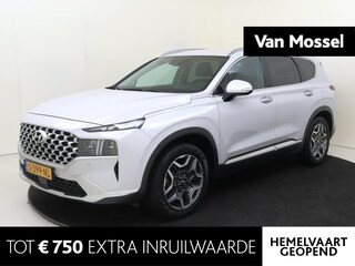 Hyundai Santa Fe 1.6 T-GDI PHEV Comfort Smart 7p. | airco automatisch | Apple Carplay/Android Auto | Autonomous Emergency Braking | cruise control adaptief met Stop&Go | LED koplampen | lederen bekleding | lichtmetalen velgen 19" | navigatiesysteem full map |