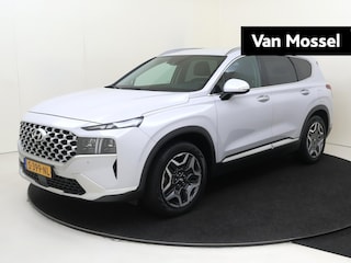 Hyundai Santa Fe 1.6 T-GDI PHEV Comfort Smart 7p. | airco automatisch | Apple Carplay/Android Auto | Autonomous Emergency Braking | cruise control adaptief met Stop&Go | LED koplampen | lederen bekleding | lichtmetalen velgen 19" | navigatiesysteem full map |