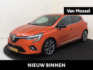 Renault Clio 1.0 TCe Intens | airco automatisch | Apple Carplay/Android | cruise control | lederen bekleding | LED koplampen | lichtmetalen velgen 16" |