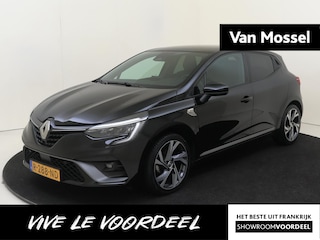Renault Clio 1.6 E-Tech Hybrid 145 R.S. Line | Pack Advanced Safety| Pack Lightning | Apple Carplay/Android Auto | Autonomous Emergency Braking | cruise control | electronic climate control | kunstlederen/stof bekleding | LED koplampen | lichtmetalen velgen 17" | navigatiesysteem | rijstrooksensor met correctie