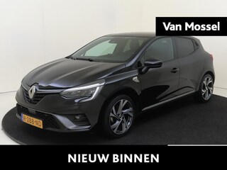 Renault Clio 1.6 E-Tech Hybrid 145 R.S. Line | Pack Advanced Safety| Pack Lightning | Apple Carplay/Android Auto | Autonomous Emergency Braking | cruise control | electronic climate control | kunstlederen/stof bekleding | LED koplampen | lichtmetalen velgen 17" | navigatiesysteem | rijstrooksensor met correctie