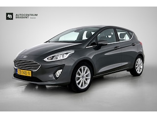 Ford Fiesta 1.0 EcoBoost Titanium (NAVIGATIE, CARPLAY, PARKEERSENSOREN, LED, STUURBEDIENING, 1e EIGENAAR, GOED ONDERHOUDEN)