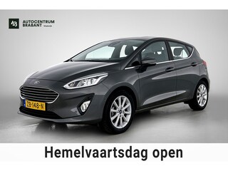 Ford Fiesta 1.0 EcoBoost Titanium (NAVIGATIE, CARPLAY, PARKEERSENSOREN, LED, STUURBEDIENING, 1e EIGENAAR, GOED ONDERHOUDEN)