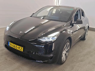 Tesla Model Y Long Range AWD 75 kWh SOH 90% TREKHAAK PANO