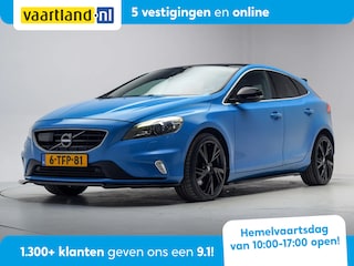 Volvo V40 2.5 T5 5-CILINDER! 254pk R-Design Summum Aut. [ Pano Memory ACC Stoelverwarming v+a ]