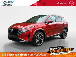 Nissan Qashqai 1.5 e-Power Tekna Plus | €3500 Voorraad korting | Meest uitgebreide uitvoering | Andrioid/Apple Carplay | 360graden camera's | Stoel-/ Stuur-/ Voorruitverwarming | Panoramadak |