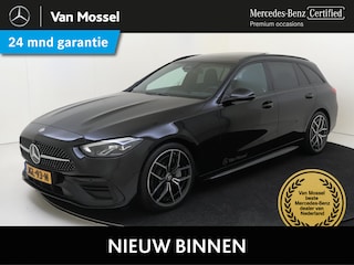 Mercedes-Benz C-klasse Estate 180 Business Solution AMG Panoramadak / Memory Seats / Artico leder / Parkeercamera / Winterpakket /
