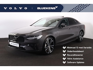 Volvo S90 T8 AWD Plus Dark - Luchtvering - Panorama/schuifdak - IntelliSafe Assist & Surround - 360º Camera - Harman/Kardon audio - Adaptieve LED koplampen - Verwarmde voorstoelen, stuur & achterbank - Parkeersensoren voor & achter - Elektr. bedienb. voorstoelen met geheugen - Extra getint glas - 20' LMV