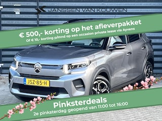 Citroën C3 Max 113pk 44 kWh Achteruitrijcamera Apple CarPlay Navigatie