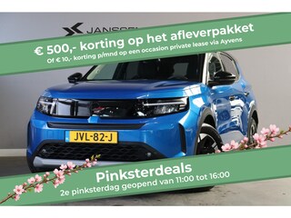 Opel Frontera Extended range Electric GS 54 kWh Stoel-Stuur-Voorruitverwarming