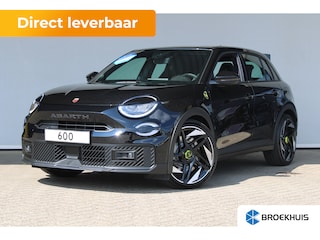 Abarth 600 Turismo 54 kWh 240pk 8 Jaar Garantie! | Sportstoelen | 20` Lichtmetalen velgen | Adaptieve cruise control | Keyless start |
