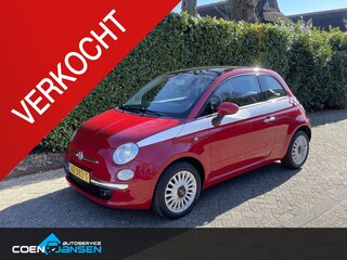 Fiat 500 1.2 Pop Leder, Pano.
