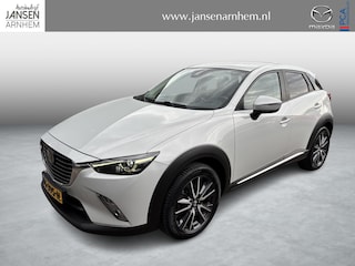 Mazda CX-3 2.0 SkyActiv-G 120 GT-M , Automaat, Trekhaak, Adap.Cruise, Bose, Half Leder, HUD, Camera, PDC, Stuur/Stoelverwarming, Navi, LMV 18 Inch