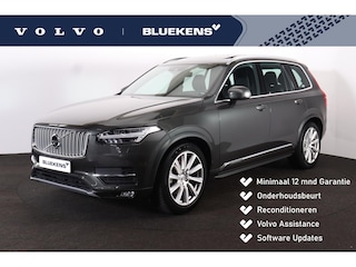 Volvo XC90 T5 AWD Inscription - Luchtvering - Panorama/schuifdak - IntelliSafe Assist & Surround - 360º Camera - Harman/Kardon audio - Adaptieve LED koplampen - Verwarmde voorstoelen, stuur & achterbank - Parkeersensoren voor & achter - Elektr. bedienb. voorstoelen met geheugen - Head up display - 20' LMV