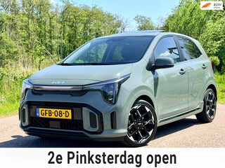 Kia Picanto 1.0 DPI GT-Line 5DRS SCHUIF-DAK CAMERA NAVI 1EIGENAAR LEDER-INT