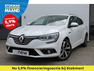 Renault Mégane Estate 1.3 TCe 160 PK Bose | Trekhaak | Bose geluid | Camer achter | Witmetallic |