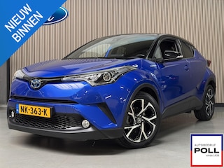 Toyota C-HR 1.8 Hybrid Automaat Bi-Tone Navi Camera lederen Bekleding Stoelverwarming Adap Cruise NL-Auto
