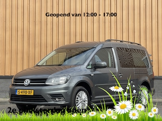 Volkswagen Caddy ideale Camper | Beach | Parkeersensoren | Stoelverwarming | Navigatie | 5 Persoons | Airconditioning | Fietsendrager | Lichtmetaal 16'' |