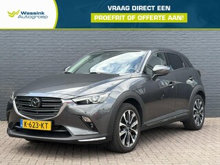 Mazda CX-3 2.0 SkyActiv-G 121 Luxury | 1e Eigenaar | Dealer Onderhouden | Adaptive Cruise Control | Leder Interieur | Bose Audio | Lane Assist | 360 Graden Camera | Parkeersensoren Voor en Achter