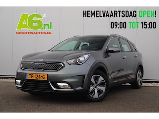 Kia Niro 1.6 GDi DynamicLine Automaat Half Leder Navigatie Camera Lane Assist Clima Cruise PDC Carplay Android Bluetooth LED
