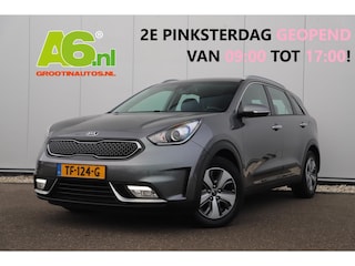 Kia Niro 1.6 GDi DynamicLine Automaat Half Leder Navigatie Camera Lane Assist Clima Cruise PDC Carplay Android Bluetooth LED