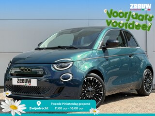 Fiat 500 1.0 Hybrrid La Prima | Leder | Navi | Camera | Carplay | 17"