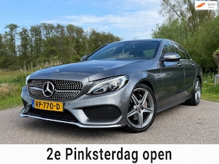 Mercedes-Benz C-klasse 180 Business Solution AMG / NL Auto / Automaat / Clima / Navi / Camera / Sportstoelen / Leder / NAP