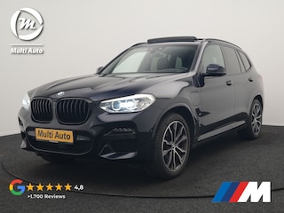 BMW X3 xDrive30e M Sport PHEV 293pk Dealer O.H. | Trekhaak Af Fabriek | Panodak | Head Up | Adaptive Cruise | 360 Camera | Harman & Kardon | Lederen Sportstoelen Memory & Verwarmd | Keyless | Blis | Stuur Verwarmd | 20"L.M | Apple Carplay  | Plug In Hybrid |