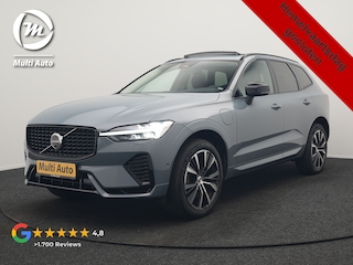 Volvo XC60 T6 AWD Plus Dark PHEV 350pk Dealer O.H. | Trekhaak Af Fabriek | Panodak | 360 Camera | Adaptive Cruise | Lederen Sportstoelen Memory & Verwarmd | 20'' L.M. | Keyless | Blis | Google Assistant | Apple Carplay | Stuur Verwarmd | DAB  | Plug In Hybrid |