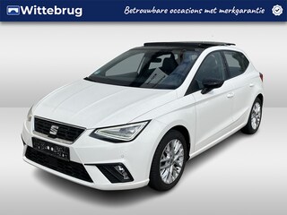 Seat Ibiza 1.0 EcoTSI FR / AUTOMAAT/ PANO/ ACC/ PARKEER SENSOREN V+A/ CAMERA/ STOELVERWARMING/ FULL LINK/ DIGITAL DASH/ RIJ-MODI/ NAVI/ DAB/ CLIMA/ 16'' LMV