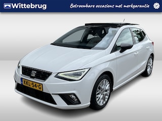 Seat Ibiza 1.0 EcoTSI FR / AUTOMAAT/ PANO/ ACC/ PARKEER SENSOREN V+A/ CAMERA/ STOELVERWARMING/ FULL LINK/ DIGITAL DASH/ RIJ-MODI/ NAVI/ DAB/ CLIMA/ 16'' LMV