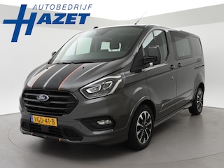 Ford Transit Custom 320 2.0 TDCI 185 PK AUT. SPORT DUBBEL CABINE + 2 SCHUIFDEUREN | ADAPTIVE CRUISE | WINTER PACK