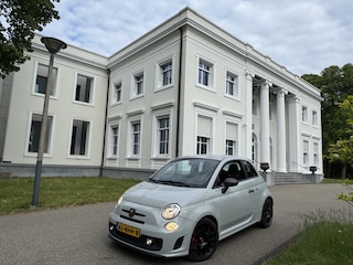 Fiat 500 1.4-16V ABARTH, MOOI ROOD LEDER