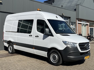 Mercedes-Benz Sprinter 314 2.2 CDI L2H2 EURO VI-D Werkplaats inrichting Airco Cruise controle Trekhaak 2800kg Kastinrichting Omvormer Apple carplay 360*Camera 1e Eigenaar Euro 6 Bpm vrij voor particulier gebruik!!