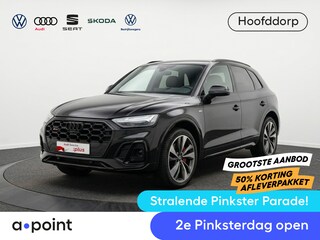 Audi Q5 50 TFSI e S edition Competition 299pk | Komt begin juni binnen | Panoramadak | Head up Display | Trekhaak | B&O Audio | Elektrisch verstelbare voorstoelen