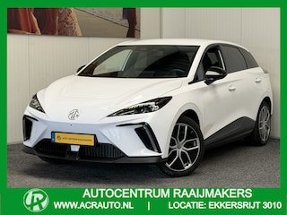 MG 4 ELECTRIC LUXURY LONG RANGE 204 PK 64 KWH FABRIEKGARANTIE TOT 2031 !!! NAVIGATIE ADAPTIVE CRUISE CONTROL APPLE CARPLAY/ANDROID 360 CAMERA STOEL EN STUURVERWARMING DODEHOEKSENSOREN RIJSTROOKSENSOREN KEYLESS GO ZEER MOOI !!