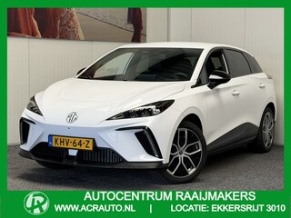MG 4 ELECTRIC LUXURY LONG RANGE 204 PK 64 KWH FABRIEKGARANTIE TOT 2031 !!! NAVIGATIE ADAPTIVE CRUISE CONTROL APPLE CARPLAY/ANDROID 360 CAMERA STOEL EN STUURVERWARMING DODEHOEKSENSOREN RIJSTROOKSENSOREN KEYLESS GO ZEER MOOI !!