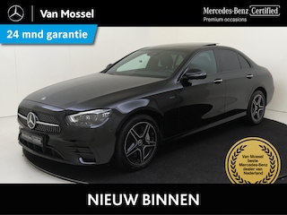 Mercedes-Benz E-klasse 300 e Business Solution AMG /Panoramadak /Memorystoelen /Burmester /Nightpakket /Nw model!
