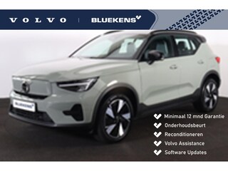 Volvo EX40 Single Motor Extended Range Ultra 82 kWh - Panorama/schuifdak - IntelliSafe Assist & Surround - 360º Camera - Harman/Kardon audio - Verwarmde voorstoelen, stuur & achterbank - Parkeersensoren voor & achter - Elektr. bedienb. voorstoelen met geheugen links - Draadloze tel. lader - Warmtepomp - All-season banden