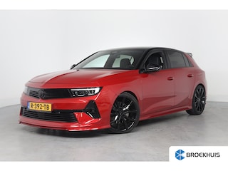 Opel Astra 1.6 Hybrid GS Line | Irmscher pakket | Trekhaak | Navi | LED | Stoel/Stuurverwarming | AGR | Cruise Adaptive | 360 Camera | HUD | BLIS |
