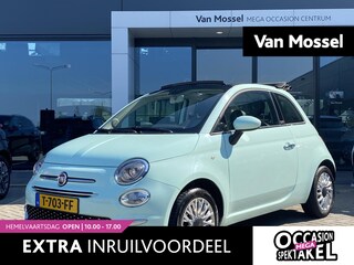 Fiat 500 1.2 Lounge | CABRIO | PARKEERSENSOREN | BLUETOOTH | CRUISE CONTROL | AIRCO |